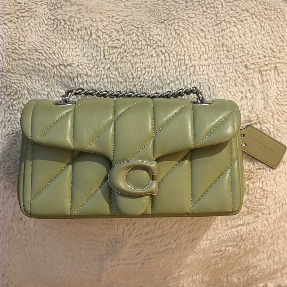 COACH Quilted Tabby 20